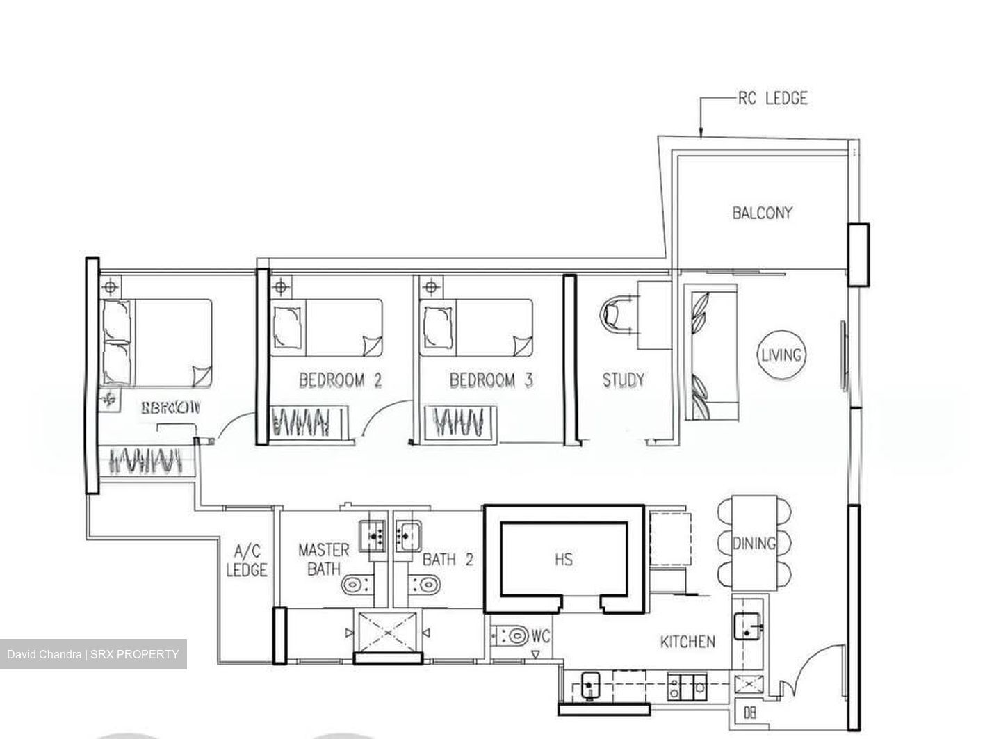The Trilinq (D5), Condominium #575353991